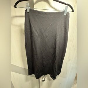 Black Pencil Skirt Size M